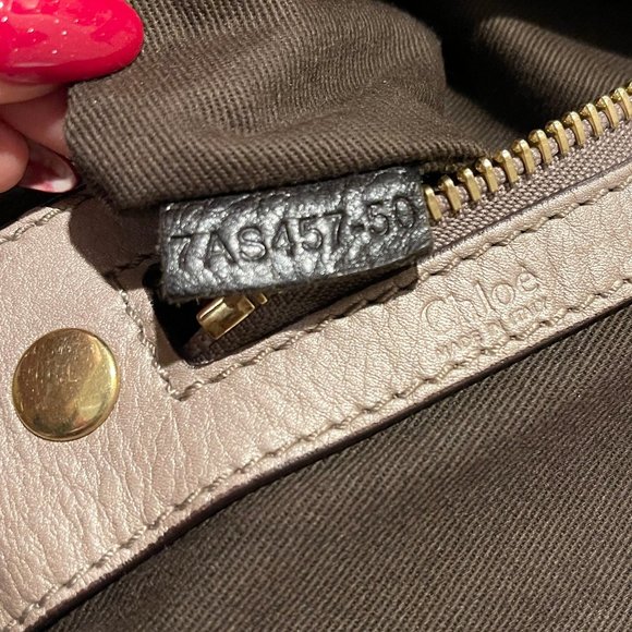 Auc Chloe Bay Brown leather Large Satchel/handbag - Picture 7 of 16